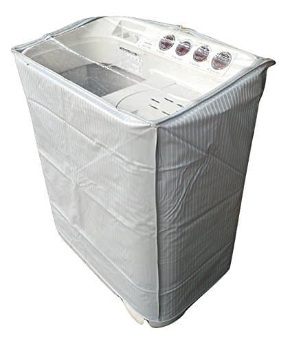 Aditya Accessories Washing Machine Accessories :- 5-7 Kg Semi Automatic Top Load Grey Cover