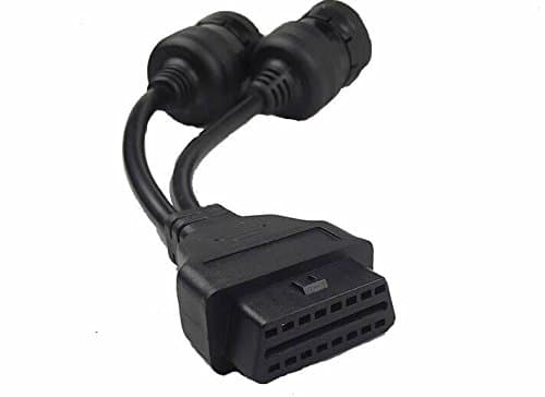OBD2 Interface diagnose Y cable OBD2 16pin female to CANBUS J1708 6pin 1939 9pin communication cable