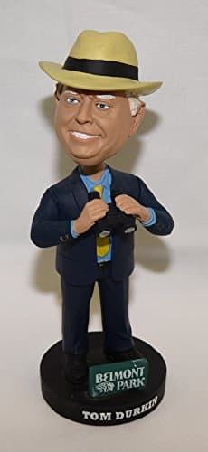 2014 Belmont Park Tom Durkin Bobble Head