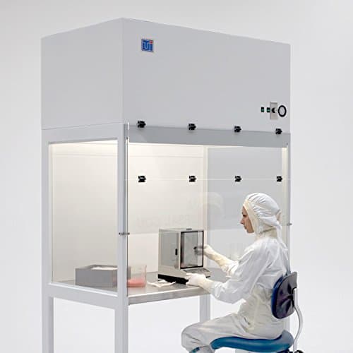 Terra Universal 2001-68 ValuLine Laminar Flow Workstation, Vertical Flow, Powder-Coated, 32" Length, 52" Width, 91" Height