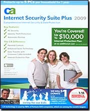 CA Internet Security Suite Plus 2009 5-User (with$10,000 warranty)