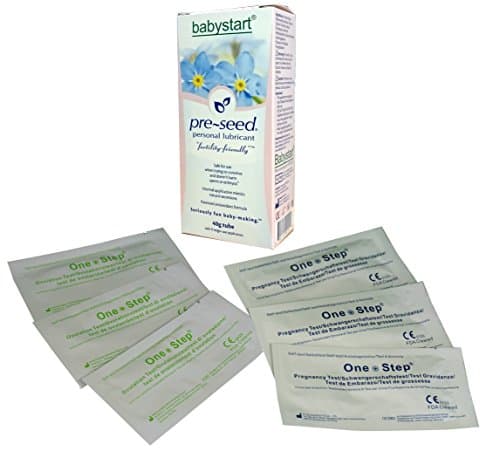 Pre-seed Multi Use + One Step® 15 20mIU Sensitive Ovulation Tests & One Step® 10 x 10mIU Pregnancy Test Kits