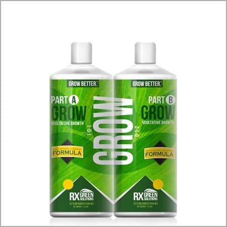 RX Green Solutions Grow A&B 1 Quart Bundle