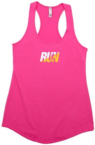 Fun Run - Raspberry Tank - Women's Running Terry Racerback Tank