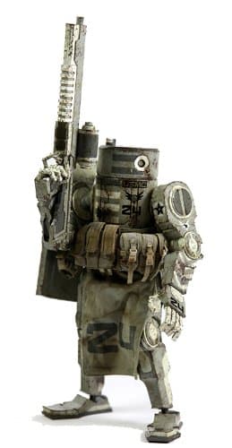 threeA Toys Caesar USMC "World War Robot" Action Figure