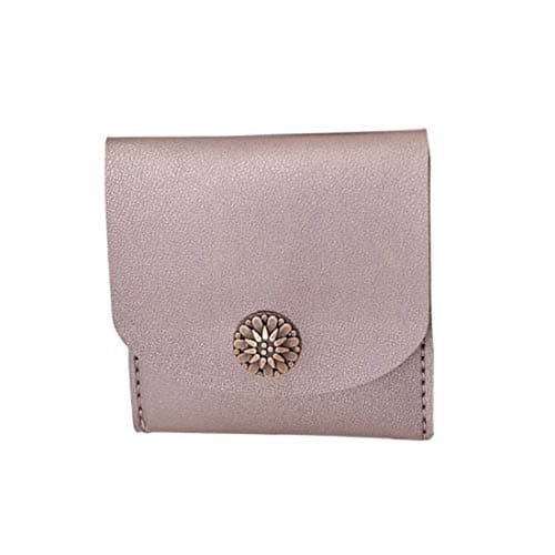 Wallet by Aniksha | Daily Use New Quality Solid Purse | PU Leather Short Coin Wallets | Stylish Small Design Simple Card Holder Clutch for Ladies | Latest Handbag for Women and Girls