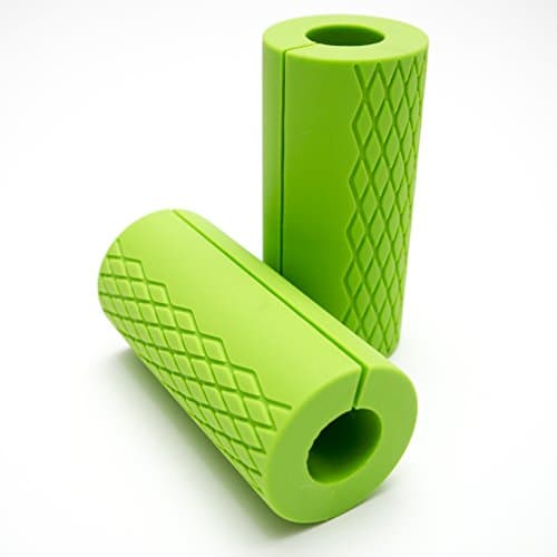 Gorilla Gripz - The Thick Bar Simulator (Green): FULL SIZE 2.25" Attach to Bar for Enhanced Workouts. Increase strength in Forearm, Biceps, Triceps, Chest.