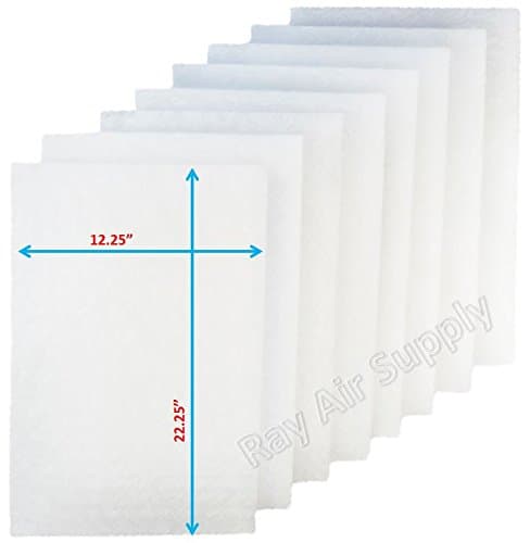 Tappan EAC-1 Air Cleaner Replacement Filter Pads 14x25 Refills (4 Pack)