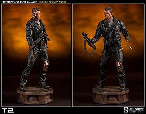 Terminator 2 T-800 Battle Damaged Premium Format Figure Statue