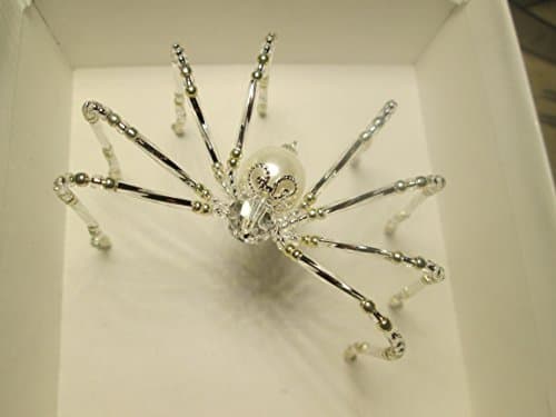 Beaded Christmas Spider Ornament Suncatcher