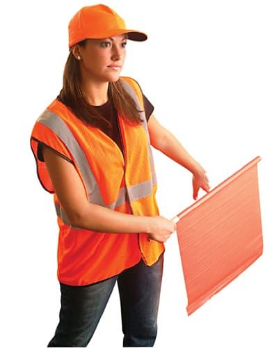Stay Warm - Premium Flame Resistant Solid Vest - Class 2 - Orange-MEDIUM-PACK OF 2
