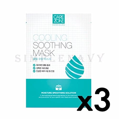 CAREZONE Doctor Solution Cooling Soothing Mask 3PCS