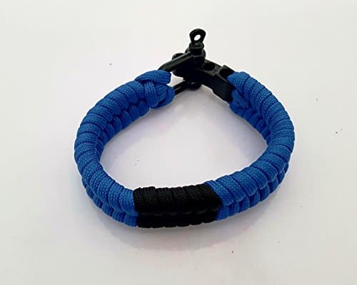 BJJ Belt Rank Paracord Bracelet (Blue)