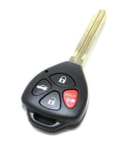 OEM Electronic 4-Button Remote Head Key Fob Compatible With 2013-2016 Scion FR-S (FCC ID: HYQ12BBY, P/N: SU003-01445)