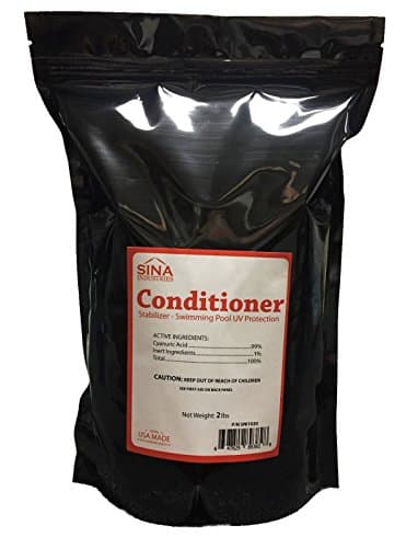 Fast Dissolving Swimming Pool Stabilizer - Conditioner - Cyanuric Acid - 2 lbs