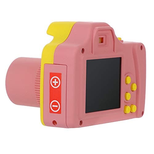 YIYEZI 2.4HD Screen Digital Camera 16MP Anti-Shake Face Detection Camcorder Blank (Pink)