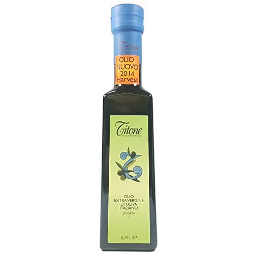 Titone USDA Organic First Pressing Harvest 2017 Extra Virgin Olive Oil, 8.45 fl. oz
