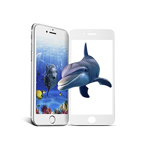 For iPhone 6s Tempered Glass - PDGD 2017 New Design Protector for iPhone 6/6s Tempered Glass HD 3D Full Coverage Ultra Slim Bubble Free Anti-Scratch