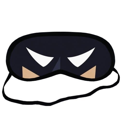 Minimalistic Batman mask Sleeping Mask Comfortable Face Blindfold Cotton Soft Smooth Eyes Sleeping Mask Easy Carry For Travel or Office