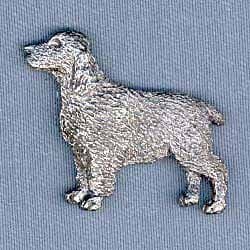 English Springer Spaniel Pewter Pin