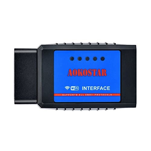 Aokostar WIFI Wireless ELM327 OBD2 OBDII Auto Diagnostic Scanner Tool Can Work on Android & IOS phones/Ipad/Macbook/Windows PC