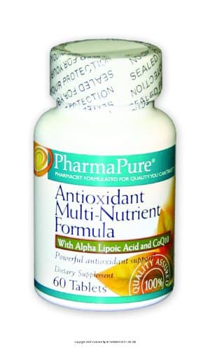 PharmaPure Antioxidant Multi-Nutrient Formula, Antiox Multi Vitamin Coq10 -Ns, (1 CASE, 1440 EACH)