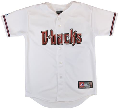 MLB Arizona Diamondbacks Boy's Replica Jersey, White, Large