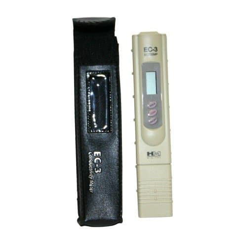 HM Digital EC-3 Handheld Conductivity Tester & Thermometer with Case