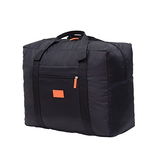 Highfive Premium Toiletry Bag Extra Large Travel Essentials Organizer - Durable Hanging Hook - For Men & Women - Perfect For Accessories, Cosmetics, Personal Items, Shampoo, Body Wash(Black)