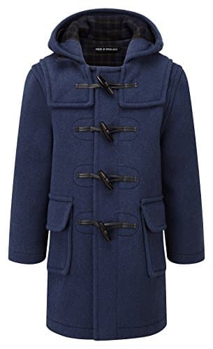 Kids Classic Duffle Coat (Toggle Coat) in Indigo