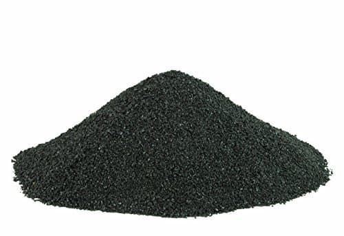25lb BLACK BEAUTY Medium Blast Media Abrasive 12/40 Mesh for Sandblast Cabinet by BLACK BEAUTY
