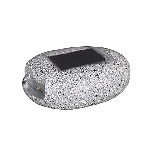 Solar Light LED Road Stud Light Pebbles Decorative Stones Landscape Lighting Waterproof Outdoor for Patio Lawn Garden Yard Walkway Pathway Driveway (1PC)