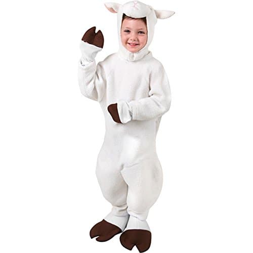 Child's Sheep Costume (Size: Medium 7-10)