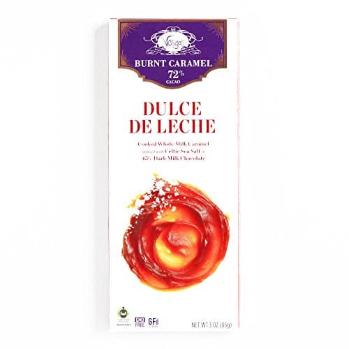 Vosges Dulce de Leche Chocolate Bar 3 oz each (1 Item Per Order, not per case)