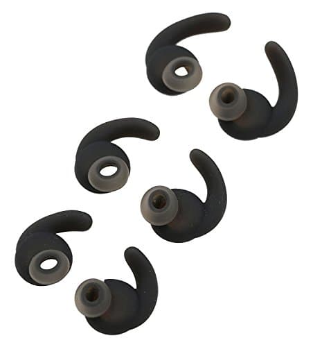 Ear tips for JBL Reflect Sport Headphone, BLUEWALL Eartips Ear Gel for JBL, Anti-Slip Durable Silicone S\M\L 3 Pair all in 1 Set Replacement Ear Gel Tips For JBL Reflect Synchros Reflect