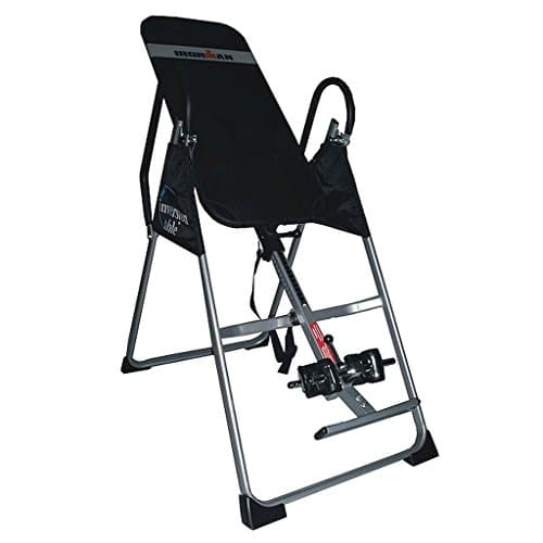 Inversion Table, Extra-Long Foam-Covered Safety Handles, Rubber Non-Skid Floor Stabilizers, Ankle Straps, And Other Safety Features Ensure Safe Use. Relieves Pain