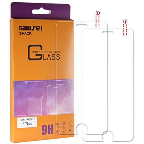 NINISEI IPhone 6s/6Plus/7/7Plus/8/8Plus/Iphone X Glass Film Screen Protectors . (7plus/8plus)