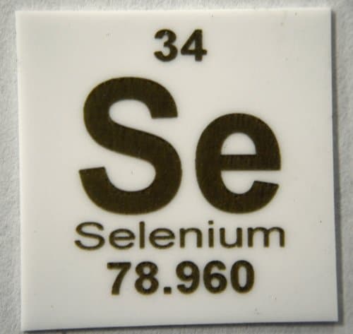 "Selenium" 1" x 1" Elemental Ceramic Column Scoring Wafer