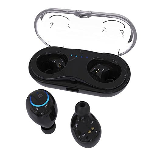 Wireless Earbuds, Createstar Touch Control Headphones Noise Canceling Wireless Bluetooth Earphones with 800mAh Charging Box Built-in Mic Mini Twins Stereo Headset for iPhone Andriod Phones