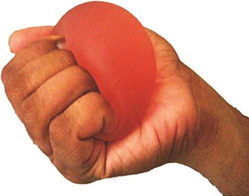 Albio Gel Finger Exercise Large Soft Ball - Red