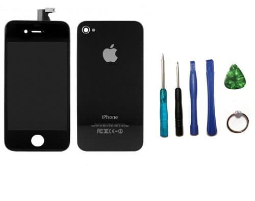 LIMTECH iPhone 4S GSM (AT&T) Premium Screen Replacement & Repair deluxe Kit ,with guide book and tools .Touchscreen Digitizer and LCD Assembly