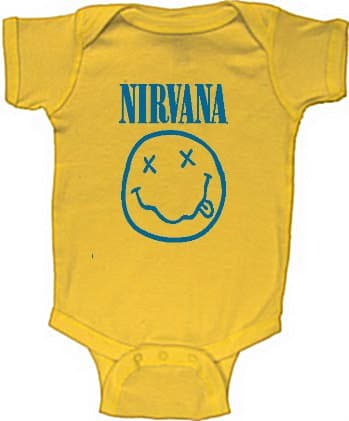 Nirvana One-piece Baby One-piece/Bodysuit