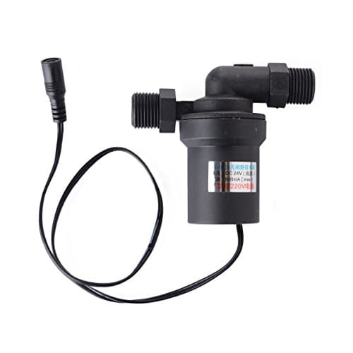 XCSOURCE 24V Solar Battery-Powered Hot Water Circulation Pump DC Black TE092