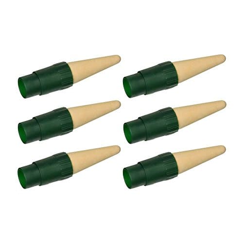 Blumat Bottle Adapter (6 Pack) - Self Watering, Automated, Moisture Sensing System for Houseplants, Gardens, and Hydroponics - Minimizes Plant Maintenance, Great for Vacations