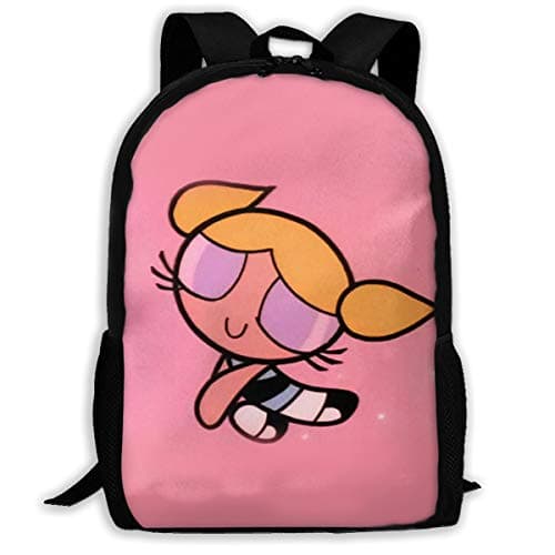 The Powerpuff Girls Classical Basic Travel Backpack for School Water Resistant Bookbag