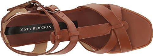 Matt Bernson Women's KM Block Cognac Sandal
