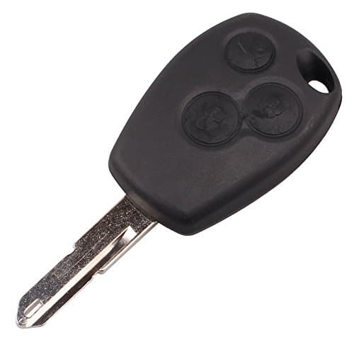 Keyfobworld 3 button Keyless Entry Remote key Fob case Cover for Renault Vivaro Master Traffic Kangoo Megane lagunater L
