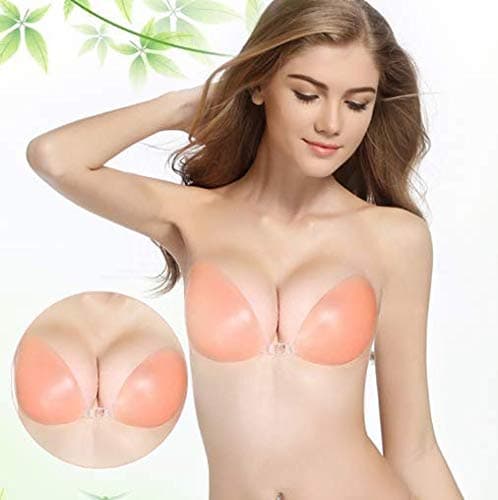 1PCS Silicone Push Bra without straps self Adhesive Backless Pad Strapless Bra Sticky Cleavage Invisible