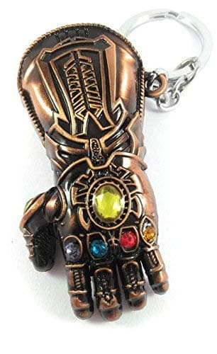 Inestimable Collection Thanos Gauntlet Avengers Infinity War Marvel Copper Colour Keychain