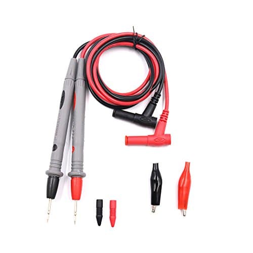 A-BF 1000V 20A Multimeter Test Lead Kit with Alligator Clips, Meter Leads Probe Wire Set